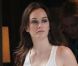Leighton Meester sur le tournage de Gossip Girl, le 10 août 2012 à New York