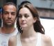 Leighton Meester sur le tournage de Gossip Girl, le 10 août 2012 à New York