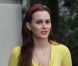 Leighton Meester sur le tournage de Gossip Girl, le 10 août 2012 à New York