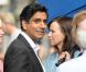 Naveen Andrews et Naomi Watts sur le tournage du biopic Diana à Londres le 14 août 2012