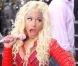 Déchaînée, Nicki Minaj très sexy sur le tournage du Today Show, le 14 août 2012 à New York