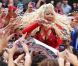 Nicki Minaj très sexy sur le tournage du Today Show, le 14 août 2012 à New York