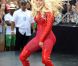 Nicki Minaj très sexy sur le tournage du Today Show, le 14 août 2012 à New York