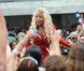 Nicki Minaj très sexy sur le tournage du Today Show, le 14 août 2012 à New York