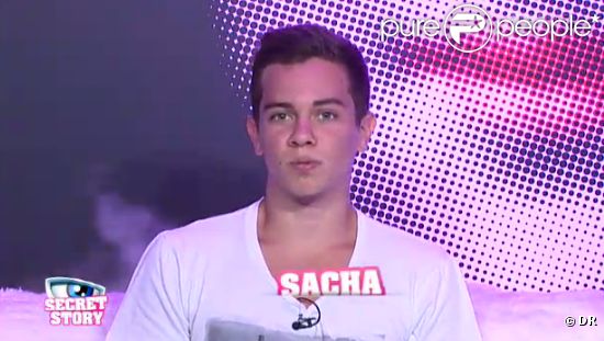 Sacha dans la quotidienne de Secret Story 6 le mercredi 16 août 2012 sur TF1