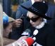 Lady Gaga à la sortie de son hôtel de Bucarest, le 16 août 2012.