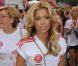 La ravissante Sylvie van der Vaart assiste au tout premier Dynamic Walk-A-Thon organisé à Marbella par la fondation du même nom. Le 18 août 2012.