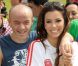 Eva Longoria lors du Dynamic Walk-A-Thon organisé à Marbella par la fondation du même nom. Le 18 août 2012.