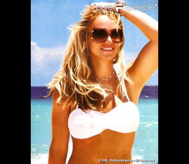Britney Spears, magnifique en bikini blanc immaculé