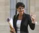 Najat Vallaud-Belkacem à son arrivée au premier conseil des ministres de la rentrée au Palais de l'Élysée. Paris, le 22 août 2012.