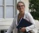 La ministre de l'écologie Delphine Batho à son arrivée au Palais de l'Élysée pour le conseil des ministres. Paris, le 22 août 2012.