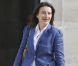 La ministre du logement Cécile Duflot ose l'ensemble en lin pour le premier conseil des ministres de la rentrée. Paris, le 22 août 2012.