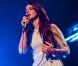 Lana Del Rey sur la scène en juillet 2012