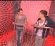 Sacha et Yoann, convoqués dans le sas par La Voix...