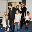 Angelina Jolie et Brad Pitt en famille : Visite française discrète et charmante