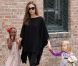 Angelina Jolie et ses enfants le 11 mars 2012 à la Nouvelle-Orléans
