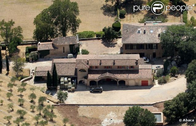 La demeure de Miraval en France appartenant aux Brangelina