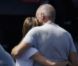  EXCLU : Harrison Ford et Calista Flockhart, complices, avant leur départ en week-end en jet privé avec leur fils Liam, à Los Angeles, le 31 août 2012 
