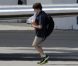  EXCLU : Le petit Liam, fils d'Harrison Ford et Calista Flockhart, part en week-end avec ses parents en jet privé, à Los Angeles, le 31 août 2012 