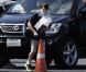  EXCLU : Le petit Liam, fils d'Harrison Ford et Calista Flockhart, part en week-end avec ses parents en jet privé, à Los Angeles, le 31 août 2012 