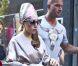 Exclu : balade à vélo pour Lady Gaga dans les rues de Copenhague, le 3 septembre 2012.