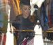 Exclu : shopping pour Lady Gaga dans les rues de Copenhague, le 3 septembre 2012.