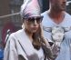 Exclu : Lady Gaga quitte son hôtel de Copenhague, le 3 septembre 2012.