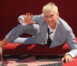 Ellen DeGeneres reçoit son étoile sur le Walk of Fame à Hollywood, le 4 septembre 2012