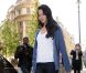 Lana Del Rey sort de son hôtel le 5 septembre 2012 à Londres