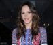 Katharine McPhee, habillée d'une robe Peter Pilotto  et de souliers Charlotte Olympia, arrive au Lincoln Center pour les Style Awards 2012. New York, le 5 septembre 2012.