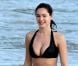 Kelly Brook à Saint-Barthélemy, le 5 janvier 2008.