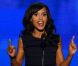 Kerry Washington a pris la parole lors de la convention démocrate qui se déroulait au Times Warner Cable Arena le 6 septembre 2012 à Charlotte