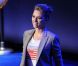 Scarlett Johansson lors de la convention démocrate qui se déroulait au Times Warner Cable Arena le jeudi 6 septembre 2012 à Charlotte