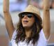 Eva Longoria assiste à la demi-finale dame du tournoi de l'US Open, à New York, le 7 septembre 2012