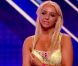 Lorna Bliss sur le plateau de la version britannique de  X Factor .