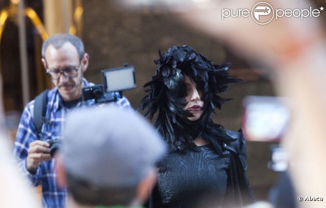 Lady Gaga et Terry Richardson en août 2012 à Helsinki