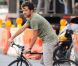 Romain Duris tourne les premières scènes de  Casse-tête chinois  de Cédric Klapisch, à New York le 11 septembre.