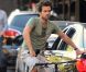Romain Duris tourne les premières scènes de  Casse-tête chinois  de Cédric Klapisch, à New York le 11 septembre.