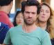 Romain Duris tourne les premières scènes de  Casse-tête chinois  de Cédric Klapisch, à New York le 11 septembre.