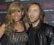 David Guetta et Cathy à Paris, le 27 mars 2012.