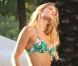 Doutzen Kroes en shooting pour Victoria's Secret à Miami. Le 12 septembre 2012.
