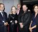 Olivier Orban, Caroline Silhol, Jean-Louis Livi, Grégory Gadebois et Christine Orban lors de l'avant-première de la pièce Des fleurs pour Algernon. Vendredi 14 septembre 2012