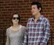 Emma Watson et Will Adamowicz, en couple dans les rues de New York. Le 16 septembre 2012.