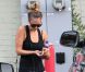 Jessica Alba fait profil bas en arrivant à son cours de Pilates à West Hollywood le 19 septembre 2012