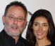  Jean Reno et son épouse Sofia lors de la soirée d'inauguration de la Cite du Cinéma à Saint Denis le 21 septembre 2012 