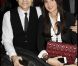 Jean-Luc Delarue et sa femme Anissa en février 2012 au défilé Dior
