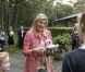 La princesse Maxima des Pays-Bas le 17 septembre 2012 lors d'un événement de l'association Women on Wings.