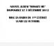 Mylène Farmer annonce un album,  Monkey Me , pour le 3 décembre 2012.