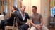 Roberto Ciurleo et David Hallyday, respectivement producteur et auteur de deux chansons de  Robin des Bois - Ne renoncez jamais , le spectacle musical.