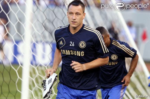 John Terry au Yankee Stadium de New York dans le Bronx le 22 juillet 2012